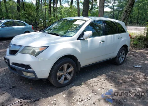 2011 Acura Mdx Technology Package z USA, uszkodzony, nr VIN 2HNYD2H61BH529655